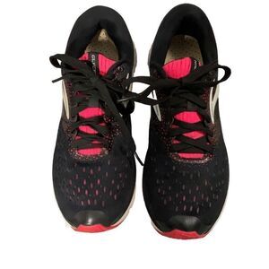 Women’s Brooks Sneakers Glycerin 16 DNA Lift Black Pink Walking Shoes Size 10.5N